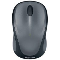 Logitech M235 Optical USB Zilver-Zwart Retail Wireless