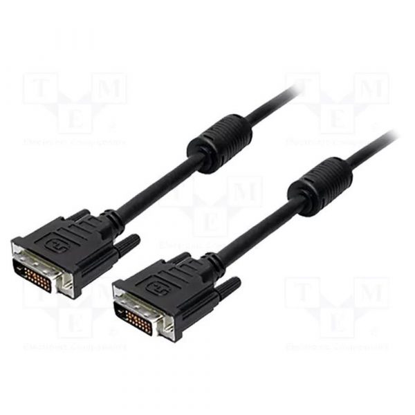 DVI-D to DVI-D (24+1) Dual Link 2.00m LogiLink