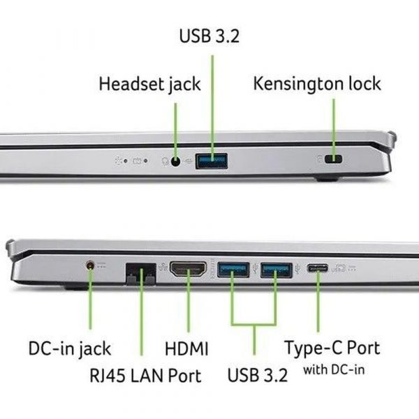 Acer Aspire A315-44P-R599 R7-5700U 32GB 1.0TB W11 - Afbeelding 5