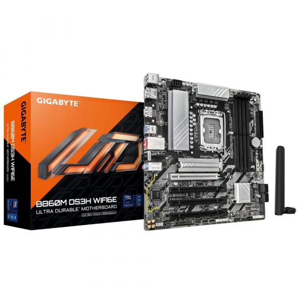 Gigabyte 1851 B860M DS3H WIFI6E DDR5/2xM.2/2xDP/HDMI