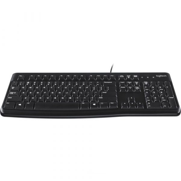 KB Logitech K120 Zwart bedraad Retail