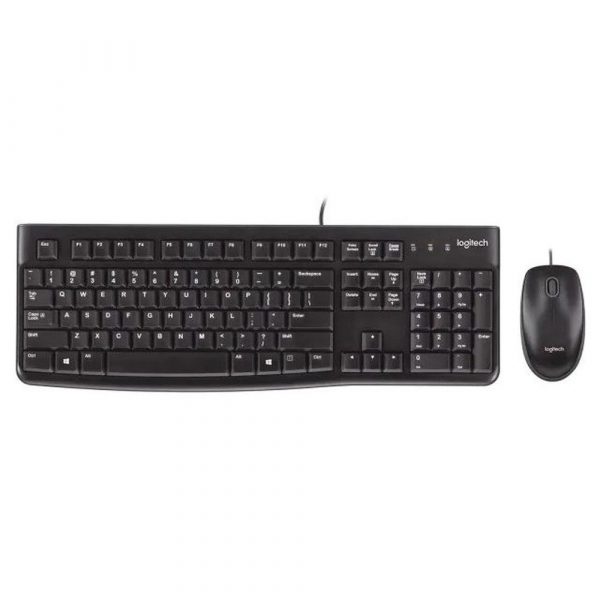 DT Logitech MK120 Zwart bedraad Retail