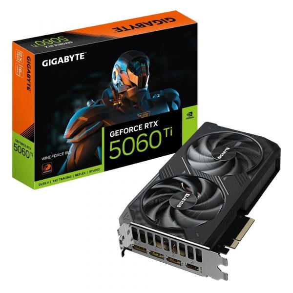 Gigabyte RTX5060Ti WINDFORCE 16GB 3xDP/HDMI