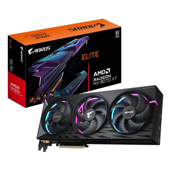 Gigabyte RX 9070 XT AORUS ELITE 16GB 2xDP/2xHDMI