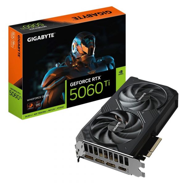 Gigabyte RTX5060Ti WINDFORCE OC 8GB 3xDP/HDMI