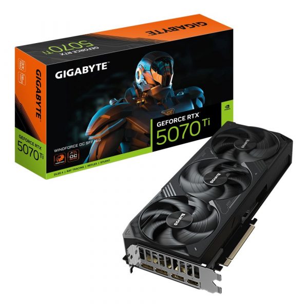 Gigabyte RTX5070Ti WINDFORCE OC SFF 16GB 3xDP/HDMI