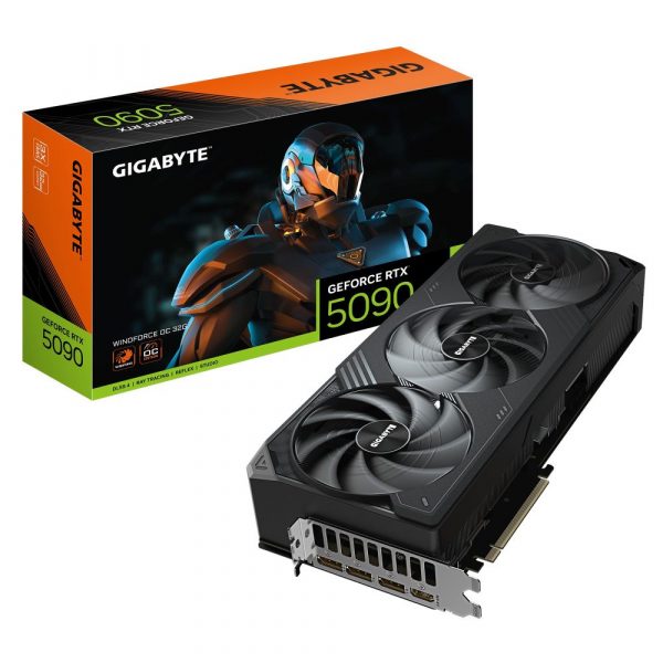 Gigabyte RTX5090 WINDFORCE OC 32GB 3xDP/HDMI