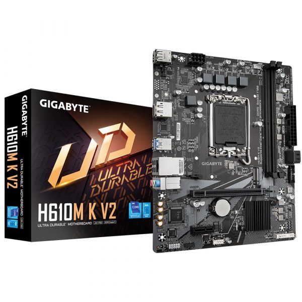Gigabyte 1700 H610M K V2 DDR5 M.2/DP/HDMI/µATX